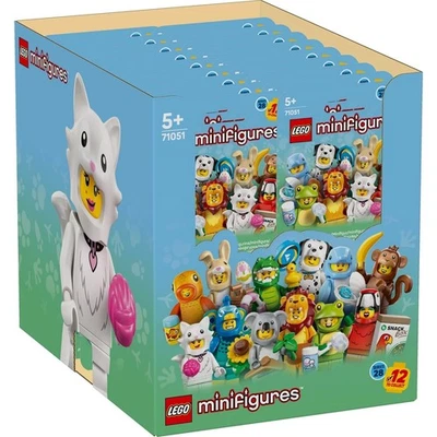LEGO 71051 - Minifiguras Disfraces de Animales - Serie 28 - CAJA SELLADA DE FÁBRICA DE 36 Foto 1 de 4