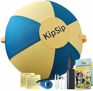 Hüteball für Hunde - 18" Hundetrainingsball mit Griffen für mittlere & große Br - Bild 1 von 12