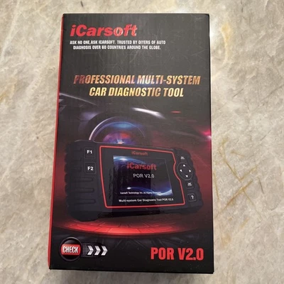 Herramienta de diagnóstico profesional multisistema Icarsoft usada para Porsche POR V2.0 Foto 1 de 4