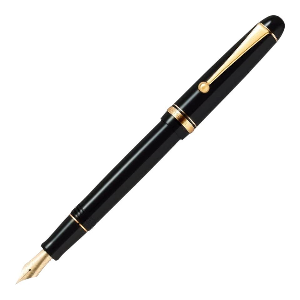 Pilot Fountain Pen Custom 74 Soft Small Print Black Fkkn-12sr-bsf From Japan