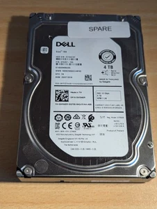 Dell Enterprise Exos 7E8 4TB 3.5" SAS 12G 7.2K 128MB Server HDD 5JH5X - Afbeelding 1 van 3