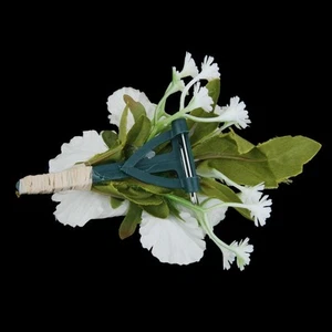 100 Pieces Corsage Clips for Weddings Buttonhole Flowers Corsage Pins Making - Picture 1 of 7