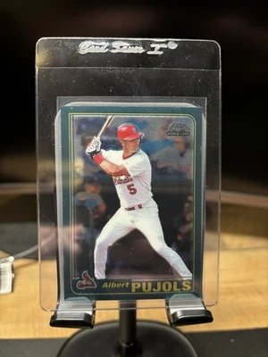 2001 Topps Chrome Traded ALBERT PUJOLS #T247 Rookie (RC) HOF Excellent Condition - Image 1 of 4