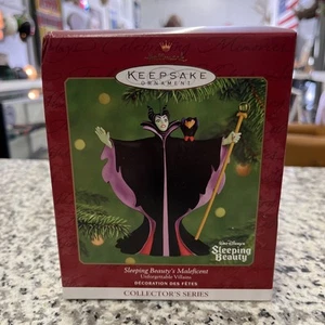 Hallmark Walt Disney MALEFICENT Sleeping Beauty Keepsake Ornament 2000 Christmas - Picture 1 of 9
