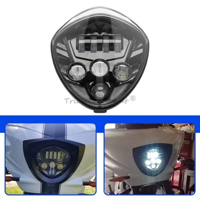 8 Balls Motorcycle Front LED Headlight Lamp for Victory Cross Country 2014-2016 - Image 1 of 4