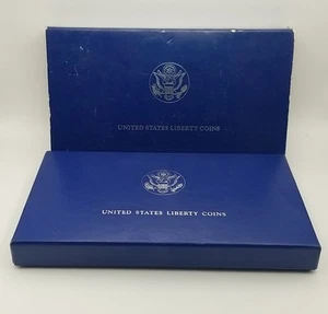 1986 United States Liberty Coins Proof Set W/ Original Box - No $1 Coin #3763 - Picture 1 of 5