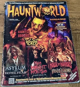 HAUNTWORLD ISSUE #30 HAUNTED ATTRACTION/HOUSE AMUSEMENT PARK DARK RIDE MAGAZINE - Picture 1 of 6
