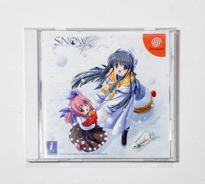 Dreamcast SNOW Visual Novel japanischer Import US-VERKÄUFER CIB GETESTET - Bild 1 von 6