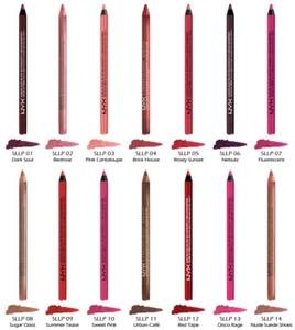 1 NYX Waterproof Slide On Lip Pencil Liner "Pick Your 1 Color" Joy's cosmetics - Picture 1 of 19