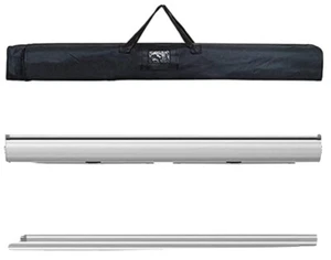 Floor Standing Sneeze Guard 4 Pack Portable With Carrying Case 6ft X 2ft - Picture 1 of 3