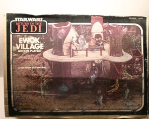 Star Wars Return of The Jedi "Ewok Village Action Playset" - VINTAGE KENNER - - Picture 1 of 7