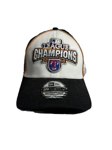 Texas Rangers 2010 League Champions New Era 39Thirty OSFM Cap Hat New - Picture 1 of 6