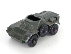 Lesney Matchbox Ferret Scout Car No61 Toy Tank Armoured Vehicle Vintage Model - Picture 1 of 9