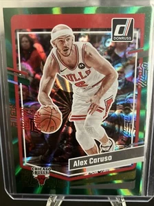 NBA Donruss Basketball 23/24 Card No.191 Alex Caruso Base Holo Green Laser - Bild 1 von 2