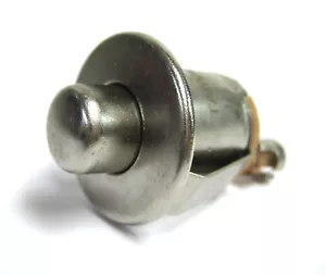 Vulcan Momentary Universal Starter Switch Self Grounding Snaps Into 15/16" Hole - Picture 1 of 3