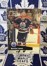 1991-92 Pro Set Kevin Lowe #76 HOF