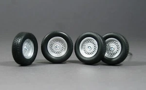 Llantas de aluminio BMW M535i E12 BBS de 14 pulgadas accesorios de conversión tuning 1/18 - Imagen 1 de 1
