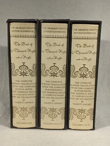 "The Book of the Thousand Nights and a Night" Arabian Nights Burton Angelo 1962 - Picture 1 of 12
