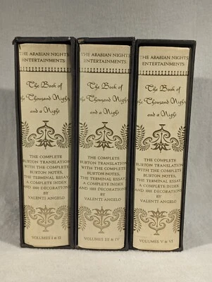 "The Book of the Thousand Nights and a Night" Arabian Nights Burton Angelo 1962 Foto 1 de 4