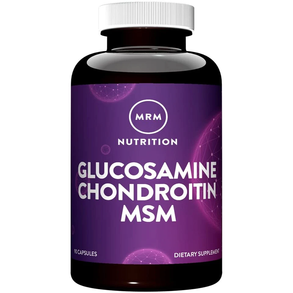 MRM Glucosamine Chondroitin MSM Capsules 90 Count Ship