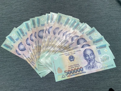 10 MILLONES DE DONG VIETNAMITAS (20) 500.000 VND MONEDA VIETNAM ENVÍO GRATUITO Foto 1 de 4