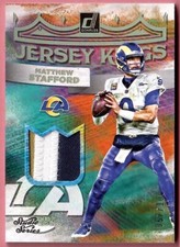 2022 Donruss Jersey Kings Studio Series #JK-12 Matthew Stafford /100 Rams