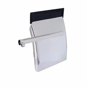 18" x 24" Stainless Quarter Fender Set with Tube Bracket for Super Single Tire - Picture 1 of 1