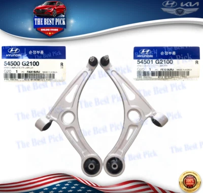 GENUINO OEM BRAZO DE CONTROL INFERIOR DELANTERO 2 PIEZAS DERECHO+IZQUIERDO NIRO IONIQ 17-22 54500G2100 Foto 1 de 4