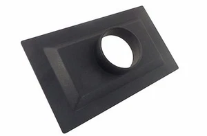 Dust Collector Dust Hood Flange ABS 8" x 13.5" x 2.5" with 4" OD Opening 73475 - Picture 1 of 3