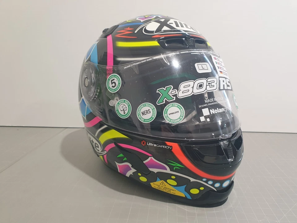 X-LITE Helme X-803 RS Ultra Carbon Replica Chaz Davies Carbon L - Bild 1 von 4