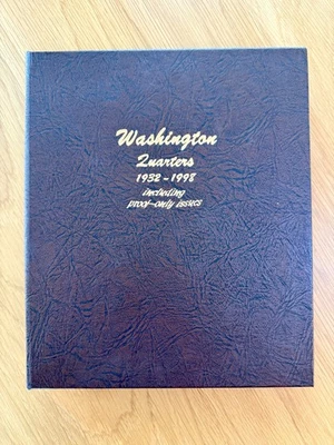 Четверть доллара Вашингтон 1932-1998, включая ДОКАЗАТЕЛЬСТВА | DANSCO 8140 | **В КОМПЛЕКТЕ** - Изображение 1 из 4