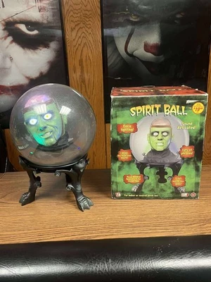 Cabeza de bola Gemmy Spirit 2005 animada Frankenstein Monster habla luces - leer Foto 1 de 4