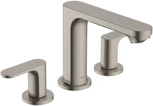 Hansgrohe 72530 Rebris S 1.2 GPM Widespread Bathroom Faucet - Nickel - Picture 1 of 6