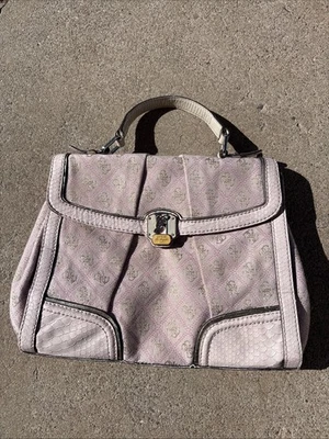 Bolso de hombro vintage GUESS Satchel 1981 rosa claro Foto 1 de 4