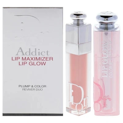 Dior Addict Lip Glow & Lip Maximizer Travel Collection Duo Set 6ml + 3.2g New - Bild 1 von 4