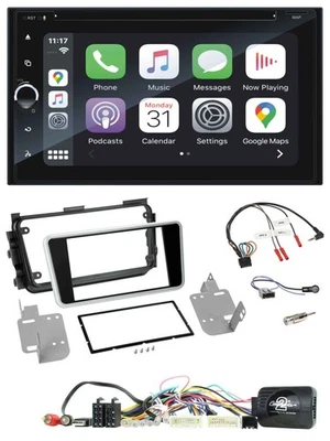 Blaupunkt 2DIN Bluetooth DAB USB DVD Lenkrad Autoradio für Nissan Micra 2017-201 - Bild 1 von 4