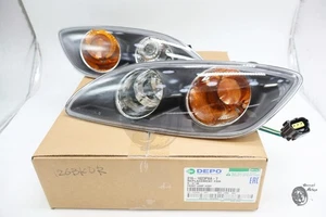 RX-7 FD3S Late Model Black chrome/orange Combination Lamp Front Turn Position - Picture 1 of 17