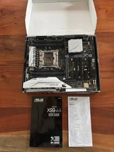 ASUS X99-A 2 ii Intel X99 ATX Mainboard Sockel LGA 2011-3 DDR4 in OVP - Bild 1 von 8