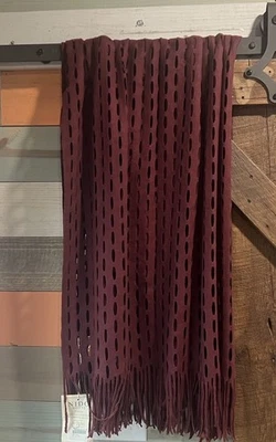 NOS Nido Notte Italia Plaid Fantasie Throw Blanket 54x60 Rare Made in Italy - Image 1 of 4