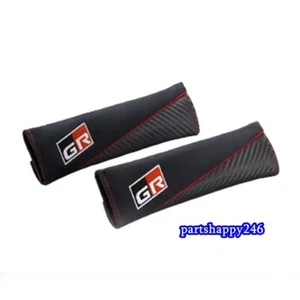 Seat Belt Shoulder Cover Pad For Toyota Car Cushion Safety Harness Strap 2pcs - Imagen 1 de 6