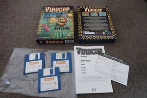 Virocop By Graftgold ~ Original Boxed Amiga Game VGC - Afbeelding 1 van 8