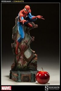 Sideshow Spider-Man J Scott Campbell Comiquette Polystone Statue 852/ 3500