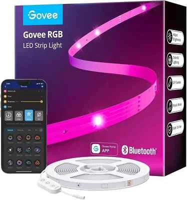 Genuine Govee 30M LED Strip Lights Bluetooth RGB App Control 64 Scenes