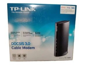 TP-LINK cable modem DOCSIS 3.0 model TC-7610 - Picture 1 of 8
