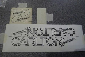 CARLTON "Clubman" decal set. NoS from factory! Very rare and totally mint - Picture 1 of 2