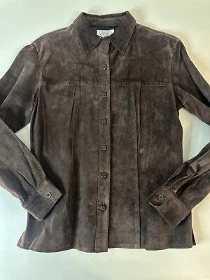 Vakko Sport Suede Womens Jacket Size Medium - Image 1 of 4