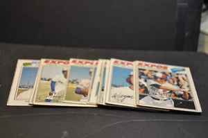 montreal expos club lot of 17 baseball cards 1977 cash valentine white mlb 2 - Picture 1 of 19