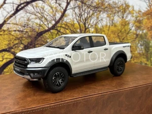 MK 1:18 Ford Ranger Raptor 2019 Diecast Model Car Gifts White Black Red - Picture 1 of 22