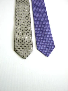2 X KRAWATTENKRAWATTEN ST. MICHAEL VON MARKS & SPENCER ENGLAND ITALIEN - Bild 1 von 6