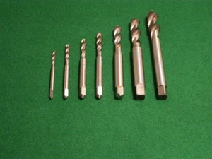 HSSE-CO5% Juego de brocas roscadas de máquina ANILLO VERDE agujero ciego 35° 7 uds M3 - Juego M12  - Imagen 1 de 3